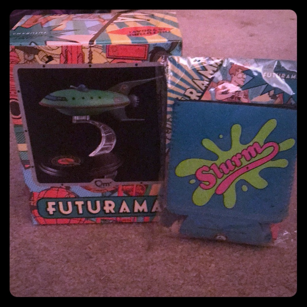 Set of Futurama pieces from Loot Crate